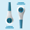 Adjustable dials resistance to train inspiratory and expiraotry muscles at the same time