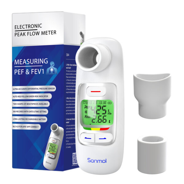 Sonmol digital peak flow meter