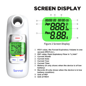 Sonmol Digital Peak flow meter 